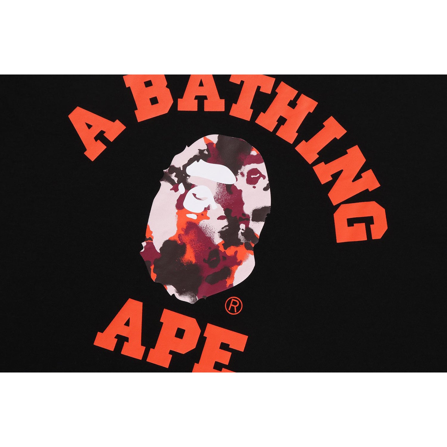 BAPE MAP Camo College Relaxed Fit Tee Mens – Bold Rubber