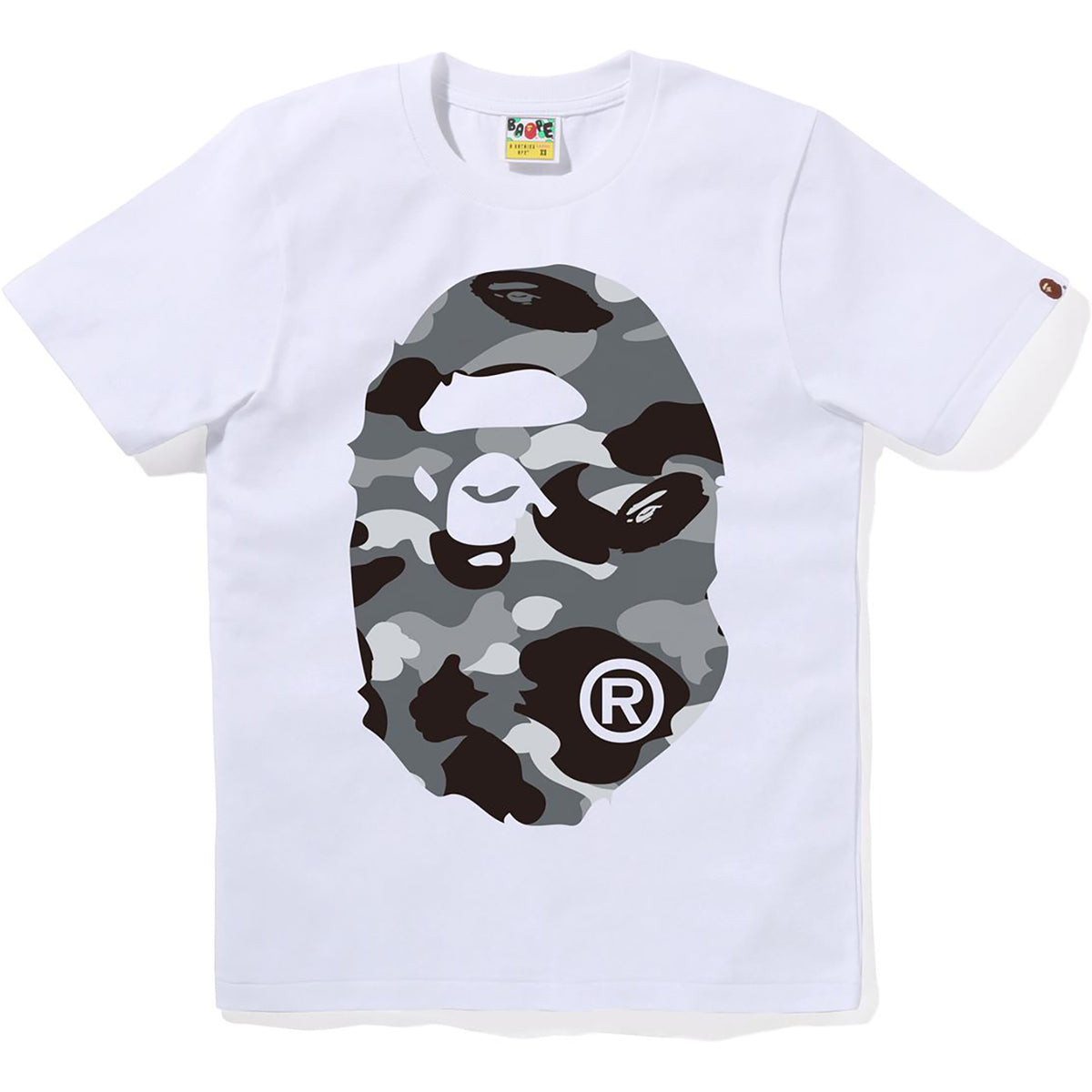 1ST CAMO BIG APE HEAD TEE LADIES