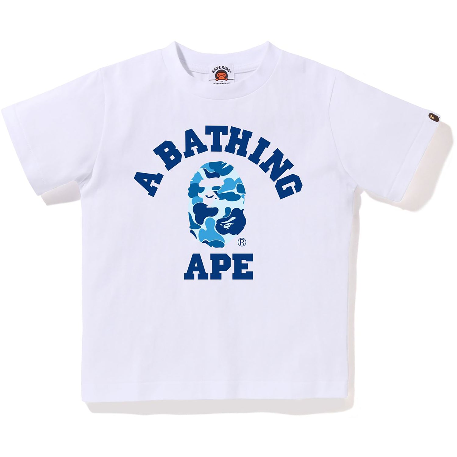 ABC CAMO COLLEGE TEE KIDS – us.bape.com