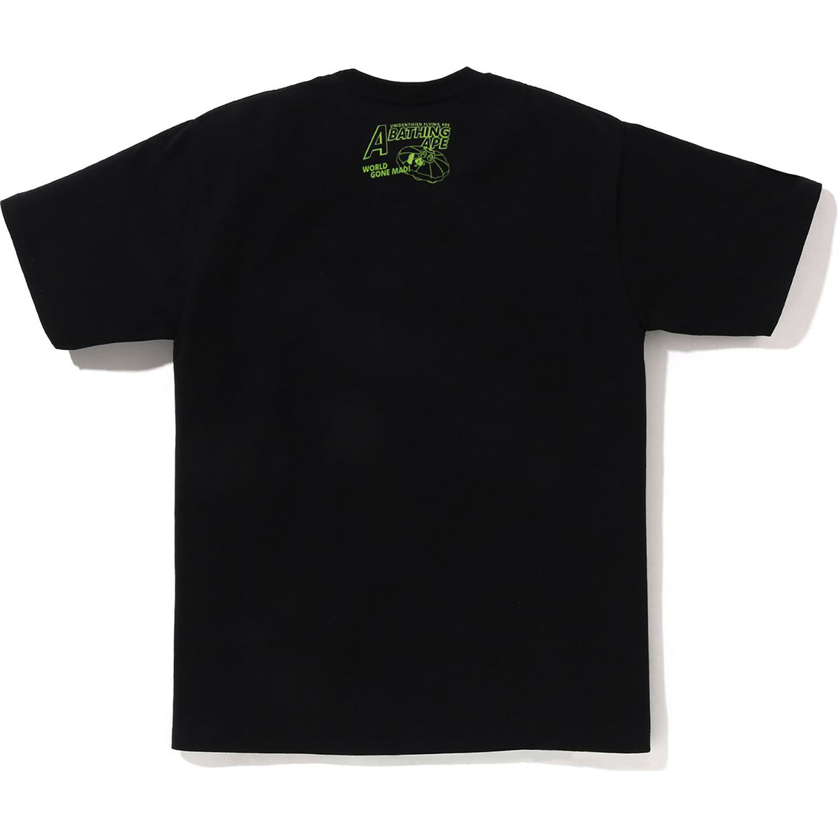 APE HEAD UFO ON MOON TEE MENS