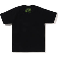 APE HEAD UFO ON MOON TEE MENS