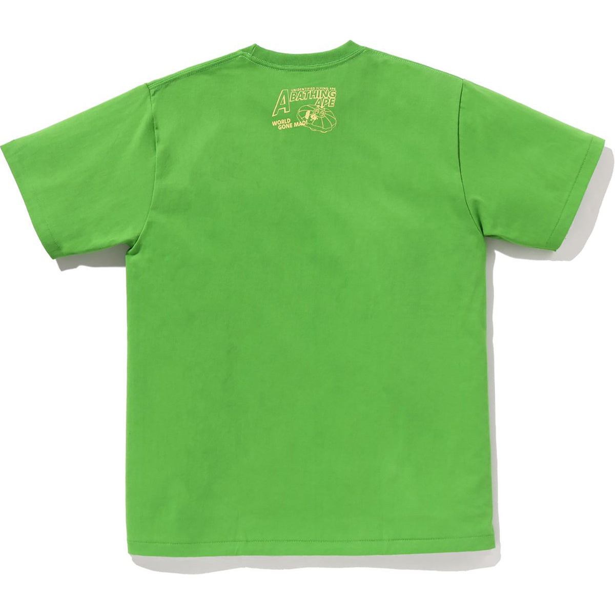 APE HEAD UFO ON MOON TEE MENS