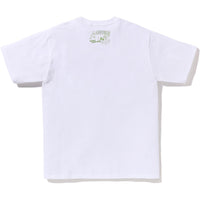APE HEAD UFO ON MOON TEE MENS