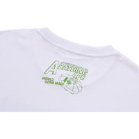APE HEAD UFO ON MOON TEE MENS