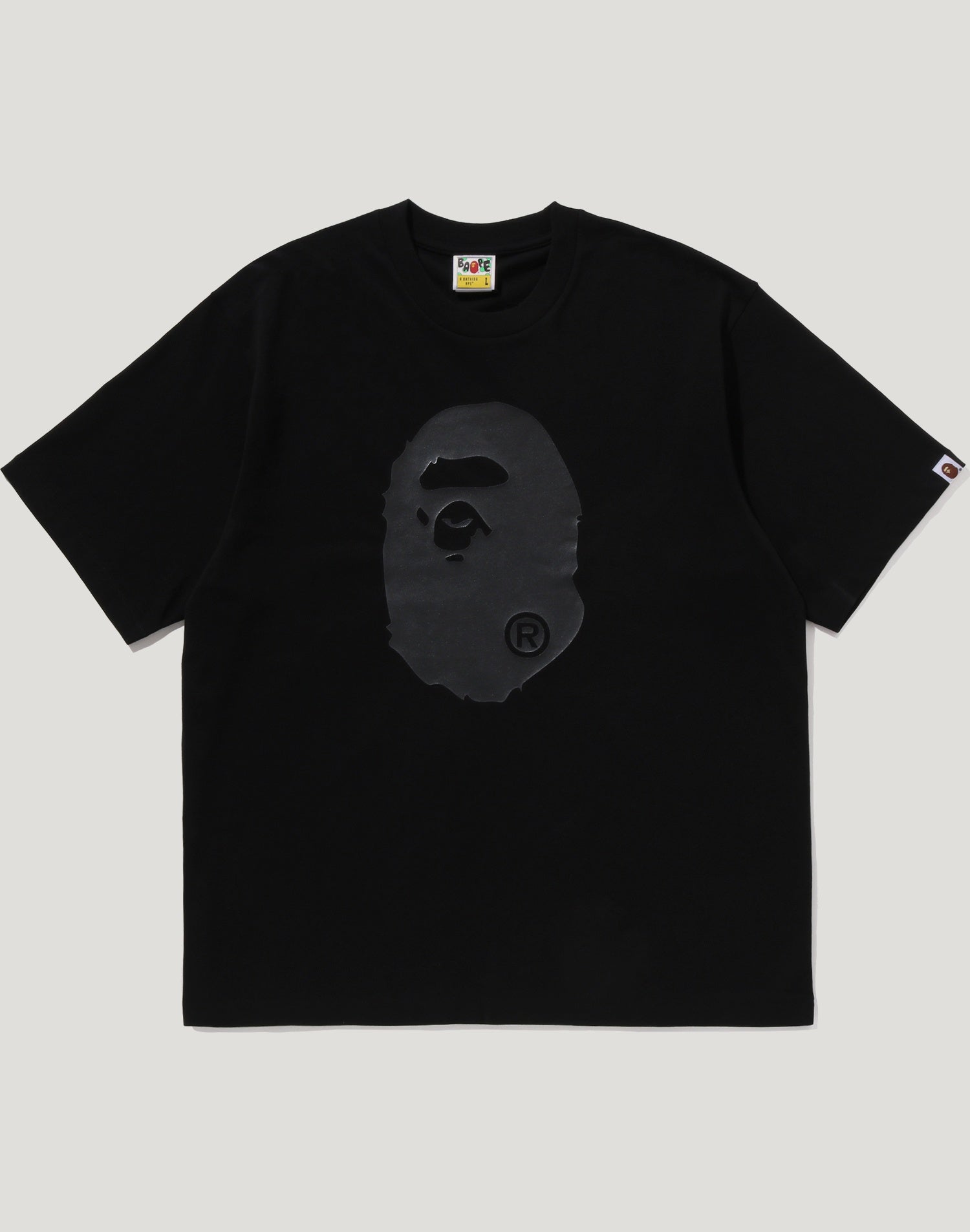 BAPE US BLACK FRIDAY METALLIC APE HEAD RELAXED FIT TEE MENS