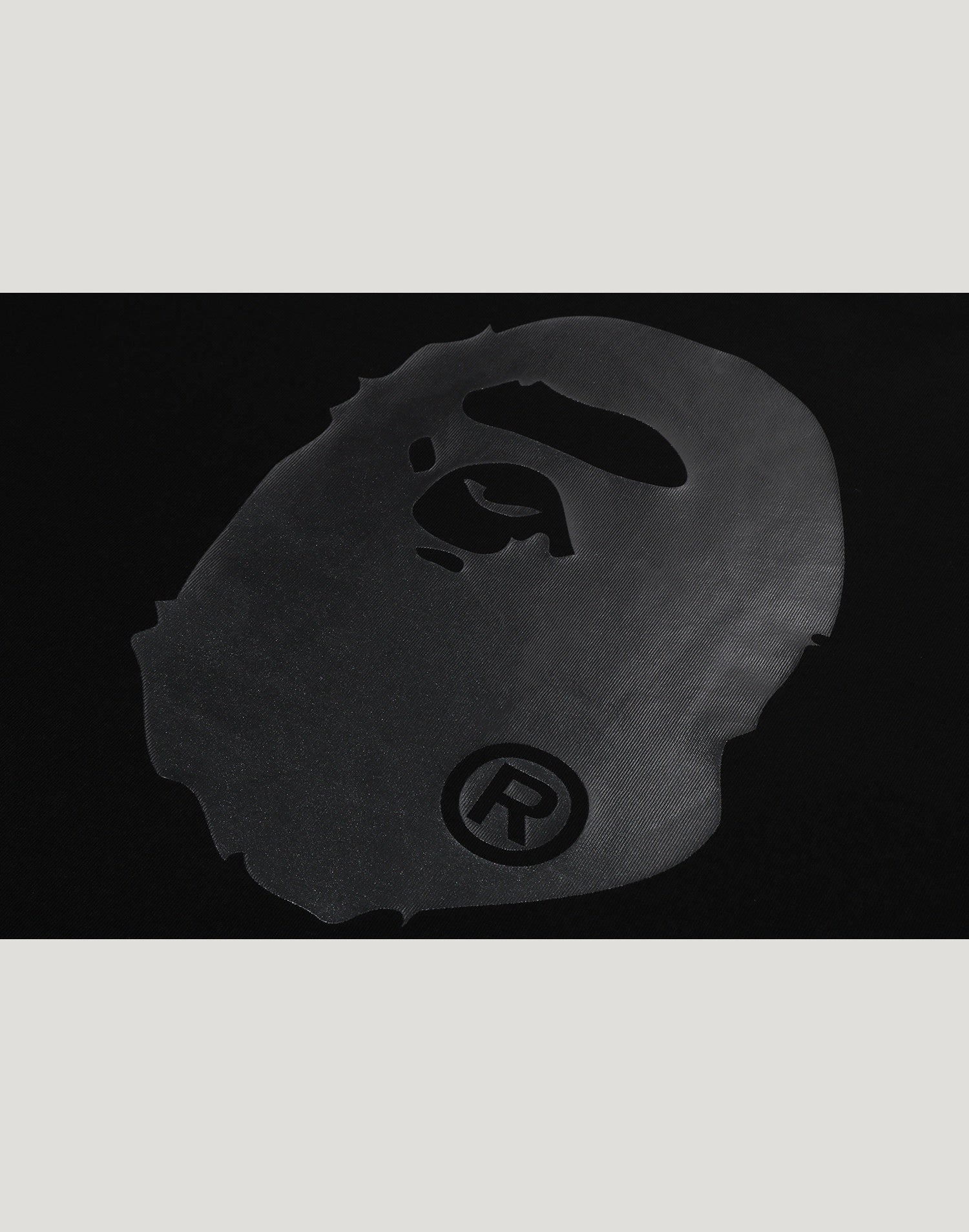 BAPE US BLACK FRIDAY METALLIC APE HEAD RELAXED FIT TEE MENS