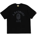 BAPE US BLACK FRIDAY METALLIC COLLEGE RELAXED FIT TEE MENS