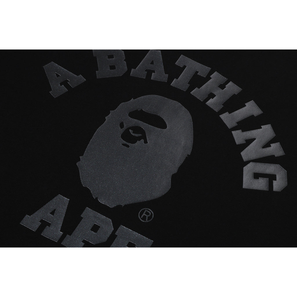 BAPE US BLACK FRIDAY METALLIC COLLEGE RELAXED FIT TEE MENS