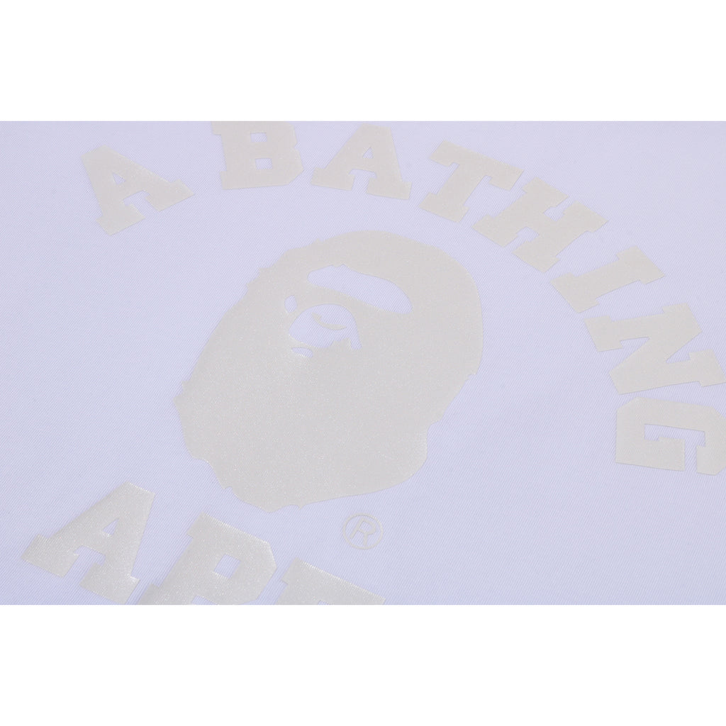 BAPE US BLACK FRIDAY METALLIC COLLEGE RELAXED FIT TEE MENS