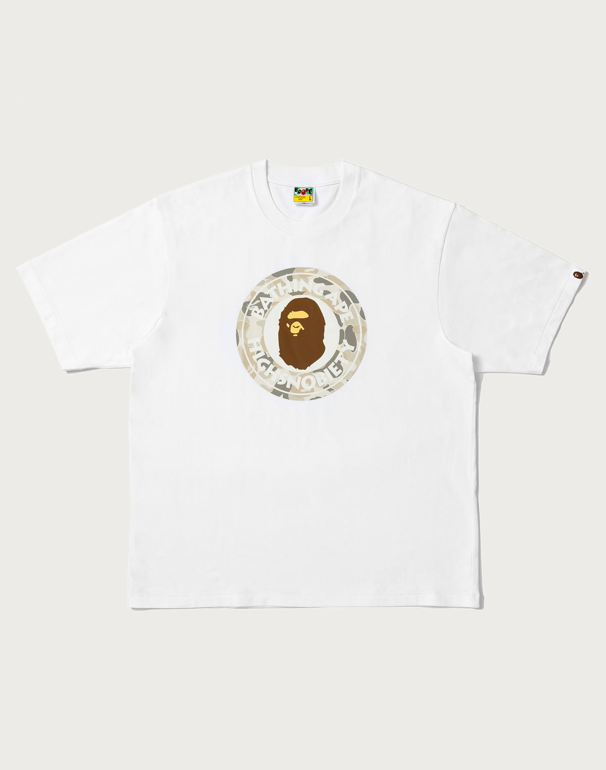 BAPE X HIGHSNOBIETY CAMO BUSY WORKS RELAXED FIT TEE MENS