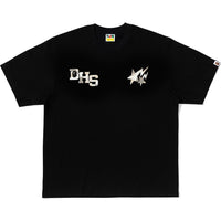 BAPE X HIGHSNOBIETY MULTI LOGO RELAXED FIT TEE MENS