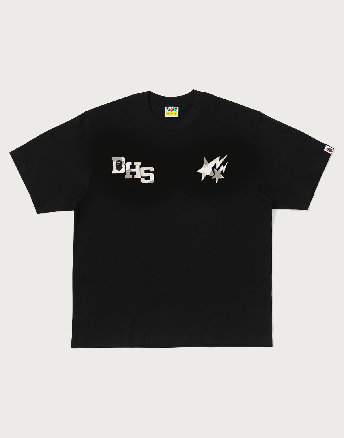 BAPE X HIGHSNOBIETY MULTI LOGO RELAXED FIT TEE MENS