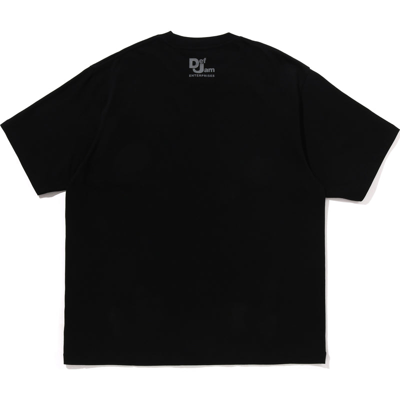 BAPE X DEF JAM CAMO COLLEGE RELAXED FIT TEE MENS