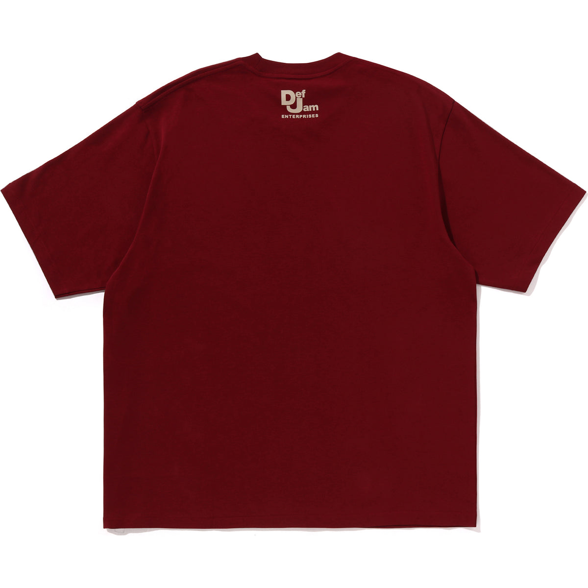 BAPE X DEF JAM CAMO COLLEGE RELAXED FIT TEE MENS