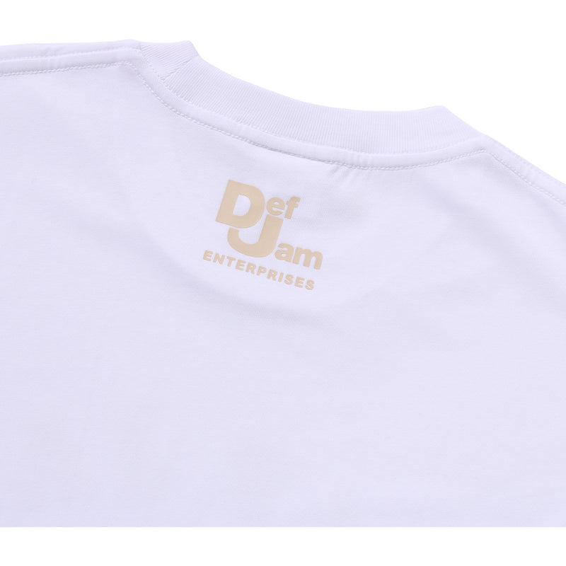 BAPE X DEF JAM CAMO COLLEGE RELAXED FIT TEE MENS