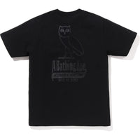 BAPE X OVO OVO STA CROCODILE PRINT TEE MENS