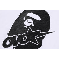 BAPE X OVO OVO STA CROCODILE PRINT TEE MENS