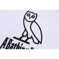 BAPE X OVO OVO STA CROCODILE PRINT TEE MENS