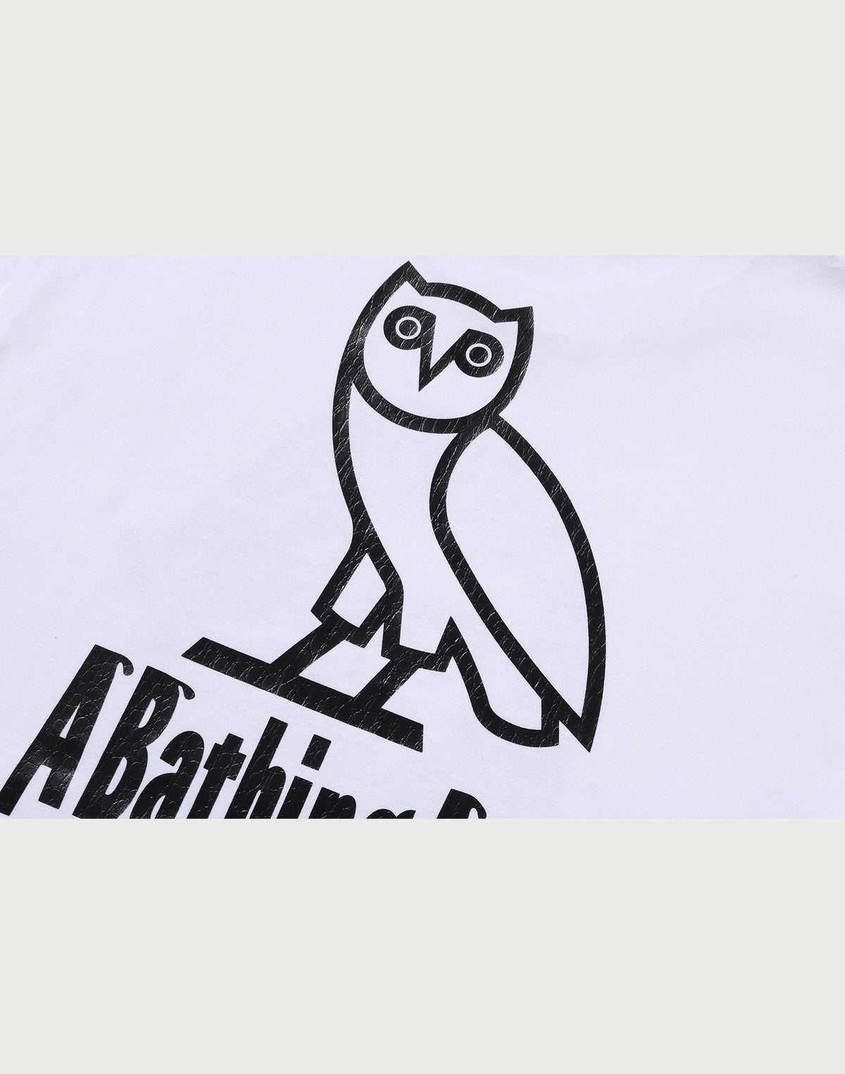 BAPE X OVO OVO STA CROCODILE PRINT TEE MENS