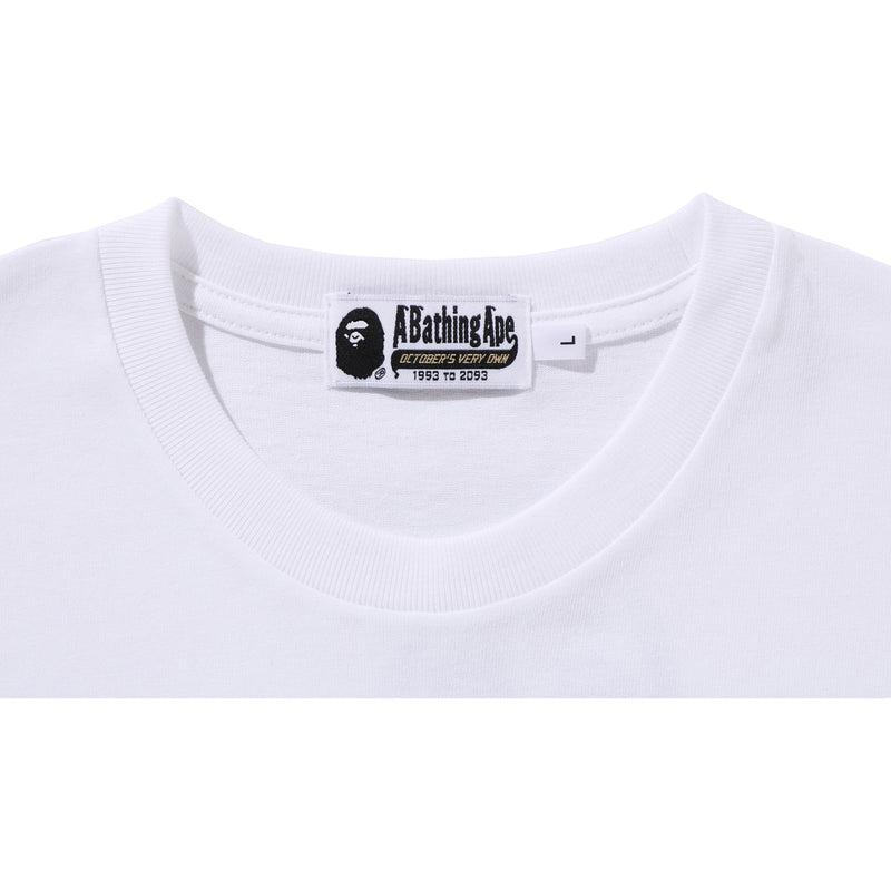 BAPE X OVO OVO STA CROCODILE PRINT TEE MENS