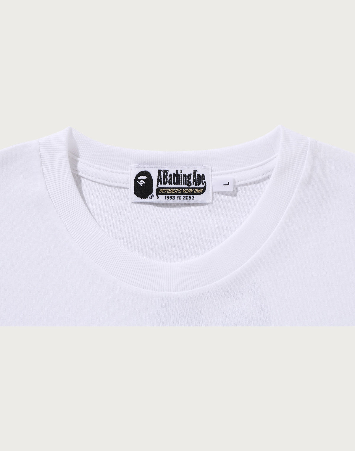 BAPE X OVO OVO STA CROCODILE PRINT TEE MENS