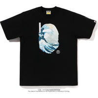 BAPE X UKIYO-E - APE HEAD TEE #1 MENS