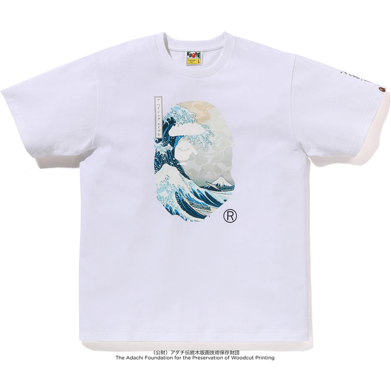 BAPE X UKIYO-E - APE HEAD TEE #1 MENS