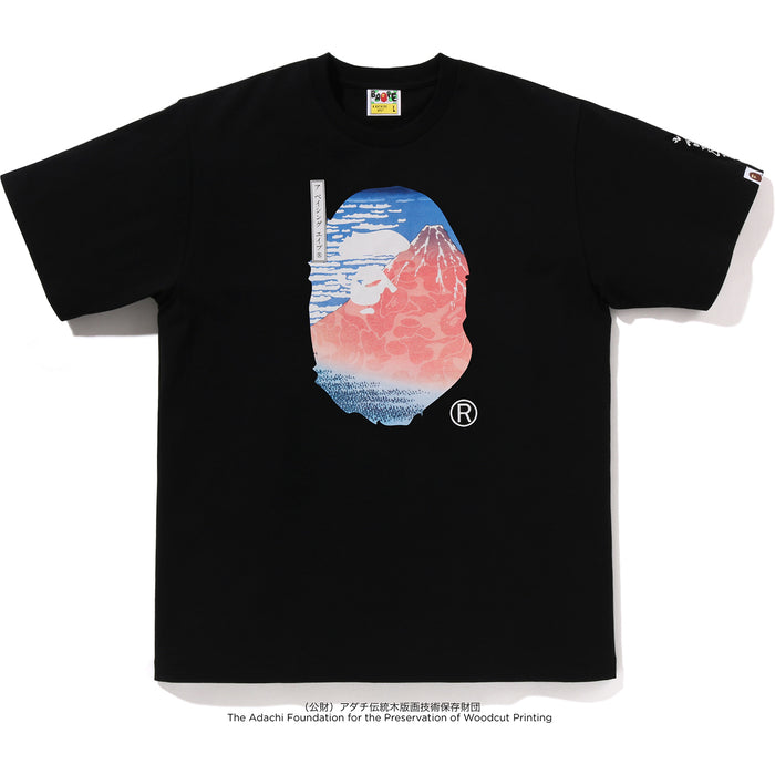 BAPE X UKIYO-E - APE HEAD TEE #2 MENS