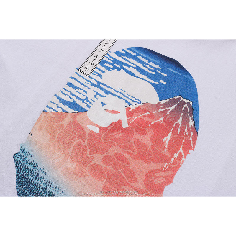 BAPE X UKIYO-E - APE HEAD TEE #2 MENS