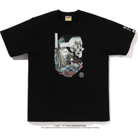 BAPE X UKIYO-E - APE HEAD TEE #3 MENS