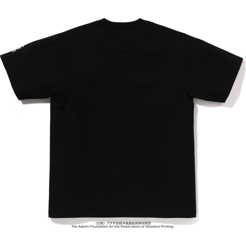 BAPE X UKIYO-E - APE HEAD TEE #3 MENS