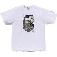 BAPE X UKIYO-E - APE HEAD TEE #3 MENS