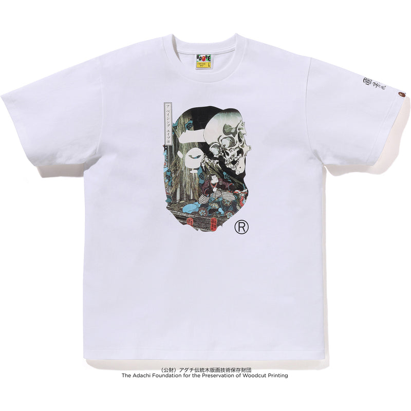 BAPE X UKIYO-E - APE HEAD TEE #3 MENS