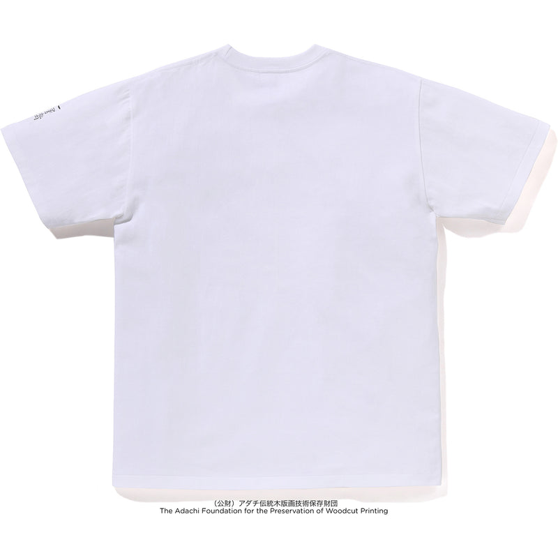 BAPE X UKIYO-E - APE HEAD TEE #3 MENS
