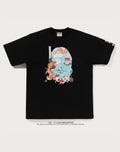 BAPE X UKIYO-E - APE HEAD TEE #4 MENS
