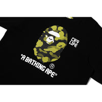BAPE X CR7 LIFE MULTI LOGO POLY RELAXED FIT JERSEY MENS