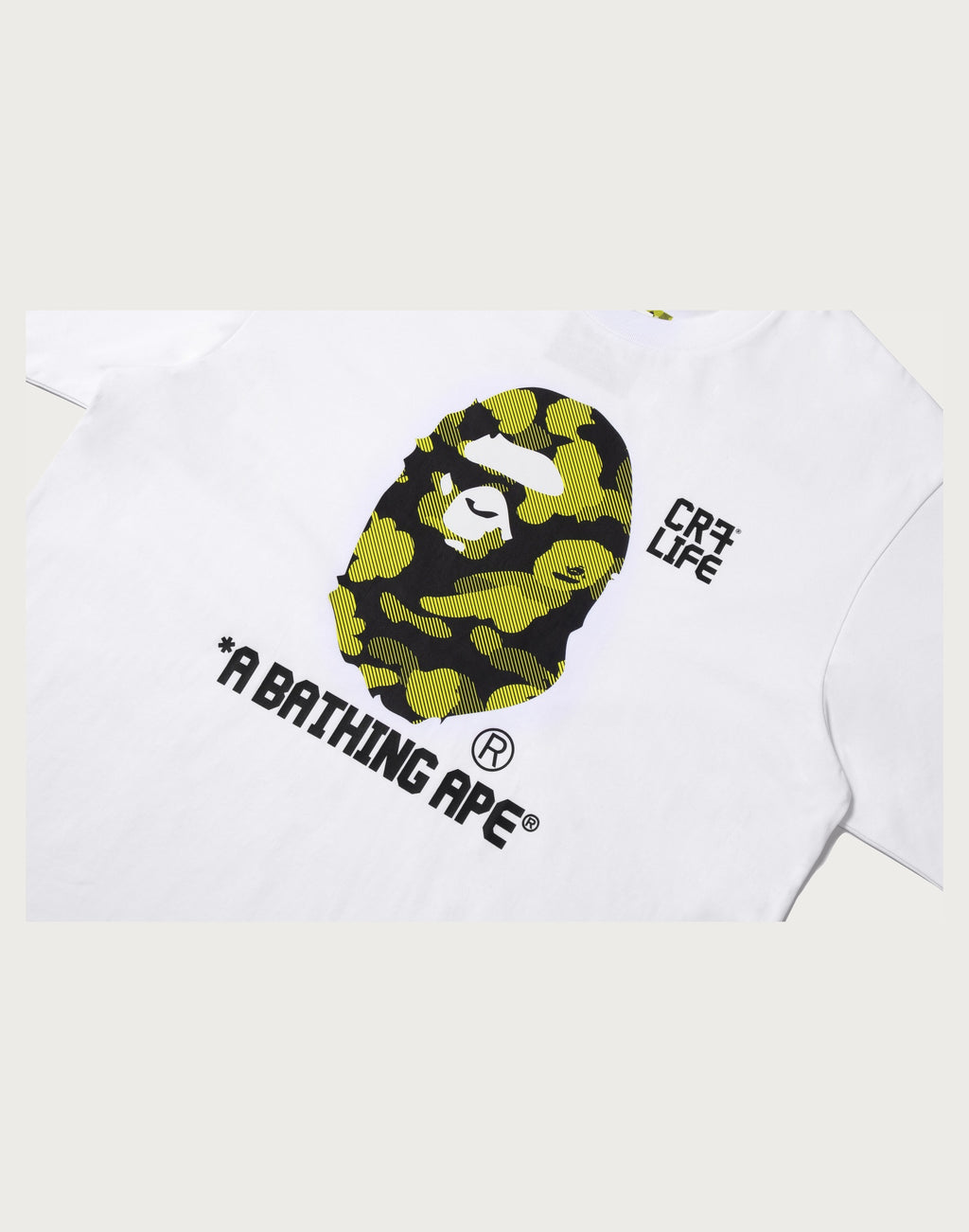 BAPE X CR7 LIFE CAMO A BATHING APE RELAXED FIT TEE MENS