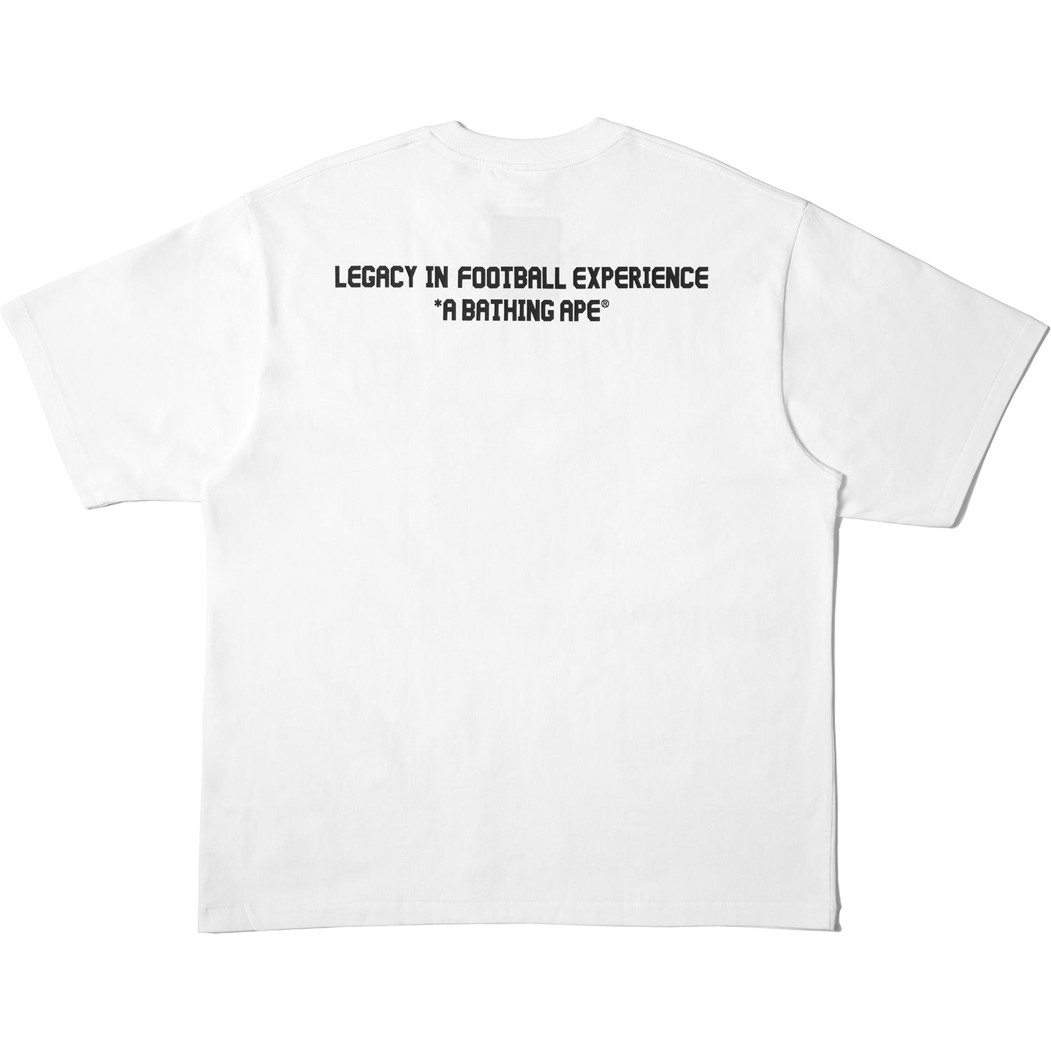 BAPE CR7 LIFE MULTI LOGO JERSEY XL tee