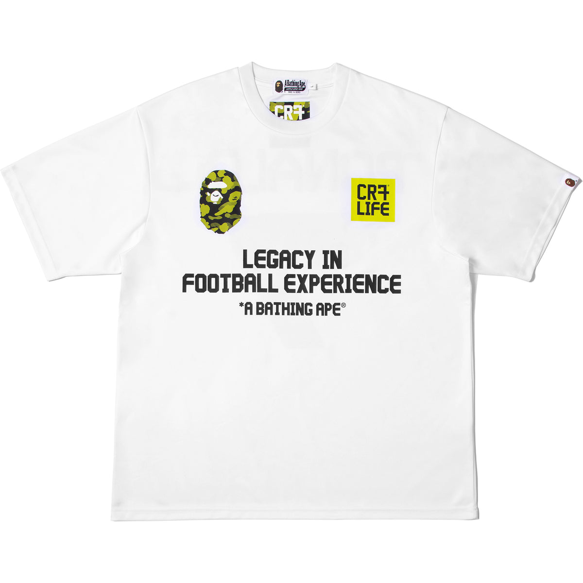 BAPE X CR7 LIFE CAMO A BATHING APE RELAXED FIT TEE MENS