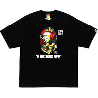 BAPE X CR7 LIFE GRAPHIC A BATHING APE RELAXED FIT TEE #2 MENS