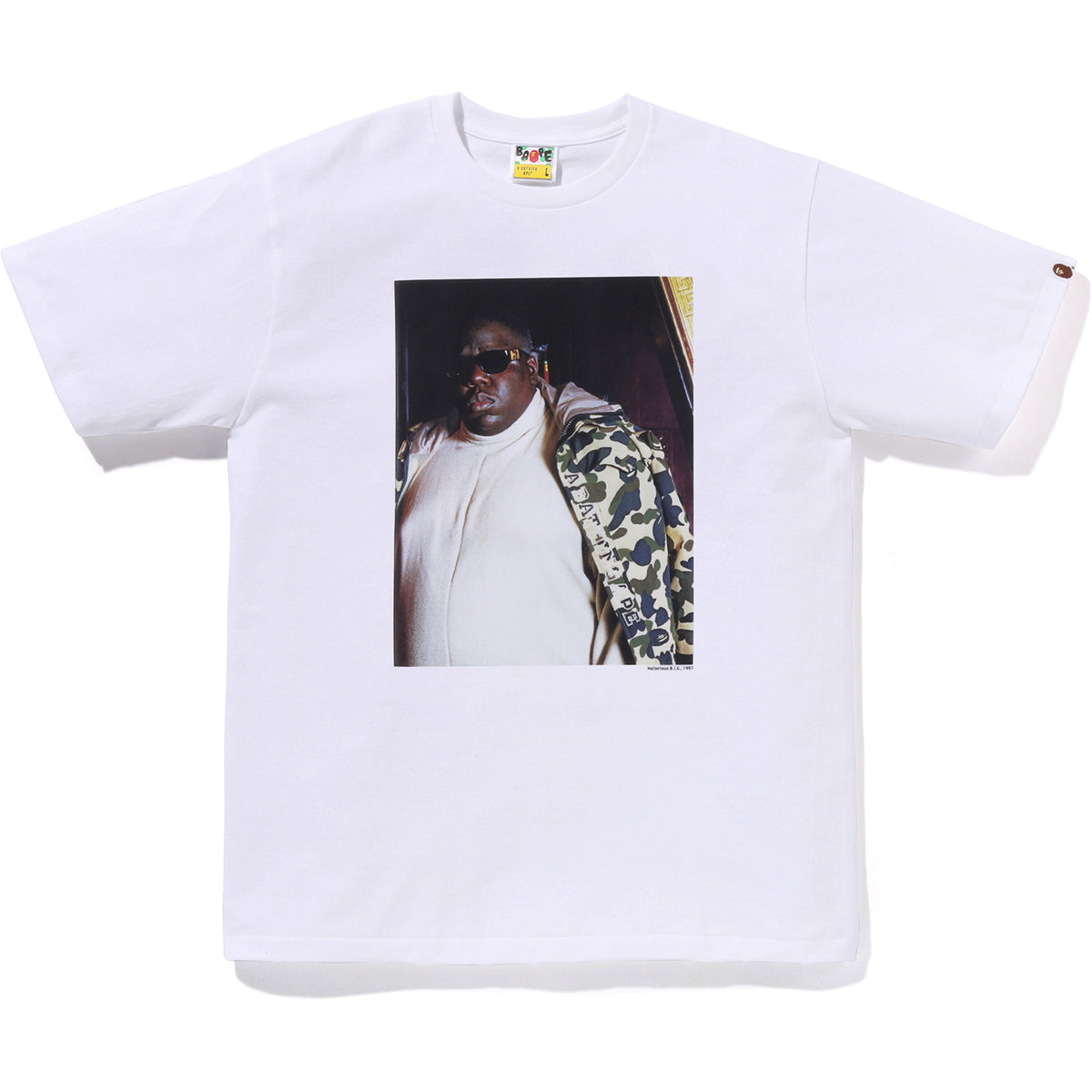BAPE X SHAWN MORTENSEN BIGGIE TEE MENS