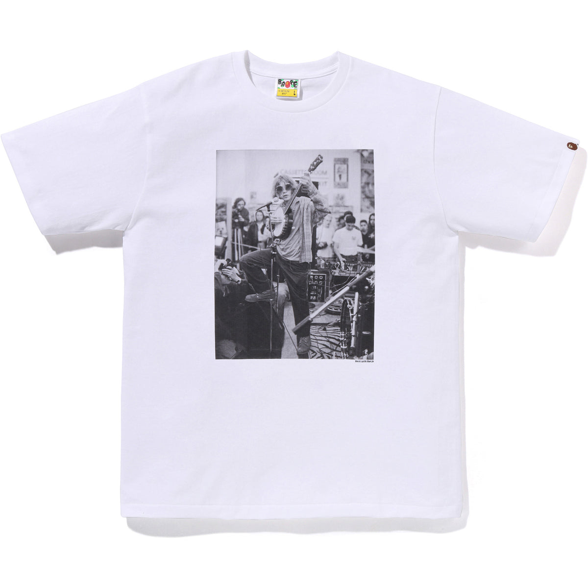 BAPE X SHAWN MORTENSEN BECK TEE MENS