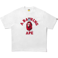 BAPE X STRAY KIDS WOLF CHAN COLLEGE TEE MENS