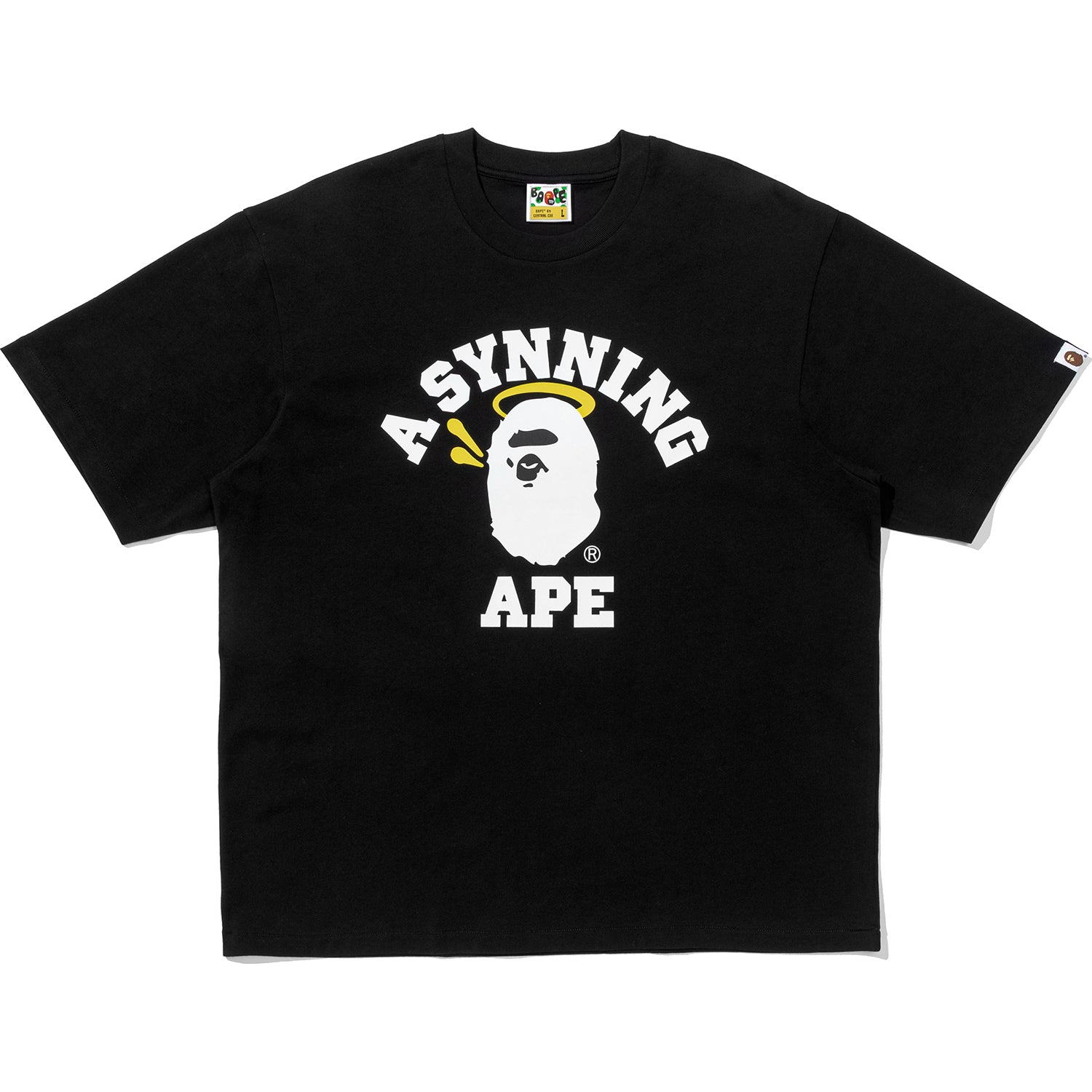 BAPE X SPOTIFY BY CENTRAL CEE COLLEGE RELAXED FIT TEE MENS – us