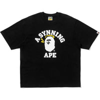 BAPE X SPOTIFY BY CENTRAL CEE COLLEGE RELAXED FIT TEE MENS