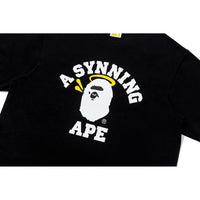 BAPE X SPOTIFY BY CENTRAL CEE COLLEGE RELAXED FIT TEE MENS