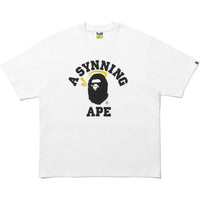 BAPE X SPOTIFY BY CENTRAL CEE COLLEGE RELAXED FIT TEE MENS