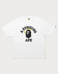 BAPE X SPOTIFY BY CENTRAL CEE COLLEGE RELAXED FIT TEE MENS