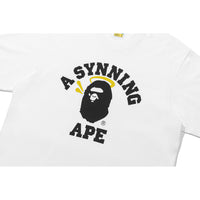 BAPE X SPOTIFY BY CENTRAL CEE COLLEGE RELAXED FIT TEE MENS