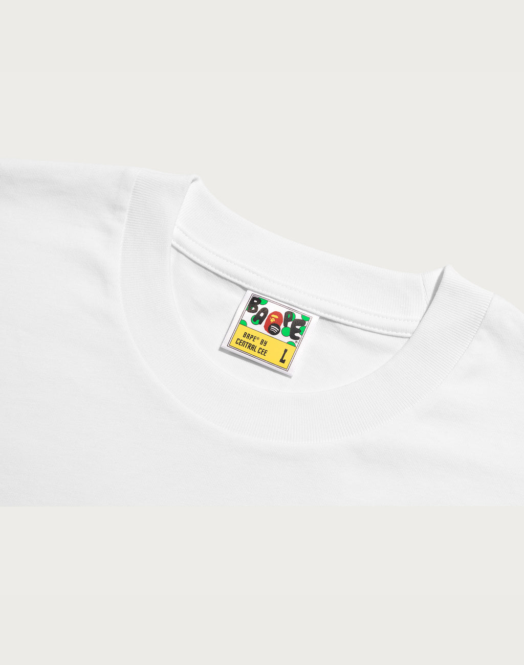 BAPE X SPOTIFY BY CENTRAL CEE COLLEGE RELAXED FIT TEE MENS